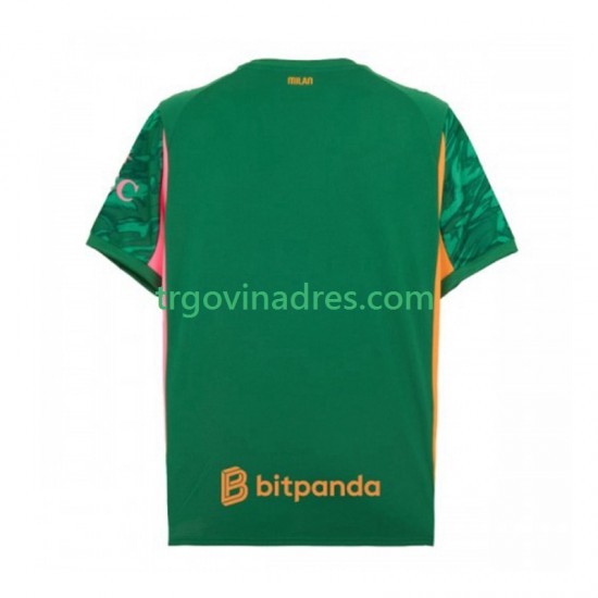 Muški Gostujući Golmanski Dres AC Milan 2025-2026 s Kratkih Rukava