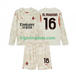 Dječji Treći Golmanski Dres AC Milan Mike Maignan 16 2024-2025 s Dugim Rukavima Dječji Treći Golmanski Dres AC Milan Mike Maignan 16 2024-2025 s Dugim Rukavima