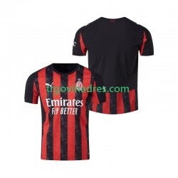Muški Domaći Dres AC Milan 2025-2026 s Kratkih Rukava Muški Domaći Dres AC Milan 2025-2026 s Kratkih Rukava