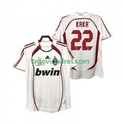 Muški Gostujući Dres AC Milan KAKA 22 Retro 2007 2006 s Kratkih Rukava Muški Gostujući Dres AC Milan KAKA 22 Retro 2007 2006 s Kratkih Rukava