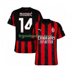 Muški Domaći Dres AC Milan Luca Modric 14 2025-2026 s Kratkih Rukava Muški Domaći Dres AC Milan Luca Modric 14 2025-2026 s Kratkih Rukava
