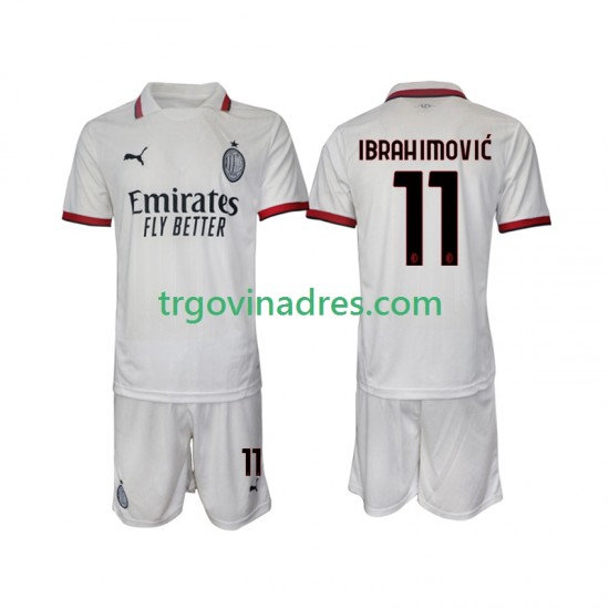 Dječji Gostujući Dres AC Milan ibrahimovic 11 2024-2025 s Kratkih Rukava Dječji Gostujući Dres AC Milan ibrahimovic 11 2024-2025 s Kratkih Rukava