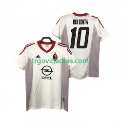 Muški Gostujući Dres AC Milan rui costa 10 Retro 2005 2004 s Kratkih Rukava Muški Gostujući Dres AC Milan rui costa 10 Retro 2005 2004 s Kratkih Rukava