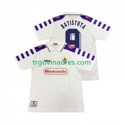 Muški Gostujući Dres ACF Fiorentina BASTUTA 9 Retro 1998 1999 s Kratkih Rukava Muški Gostujući Dres ACF Fiorentina BASTUTA 9 Retro 1998 1999 s Kratkih Rukava
