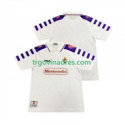 Muški Gostujući Dres ACF Fiorentina Retro 1998 1999 s Kratkih Rukava Muški Gostujući Dres ACF Fiorentina Retro 1998 1999 s Kratkih Rukava