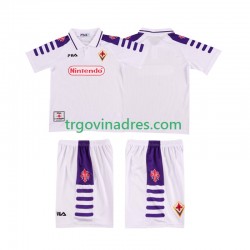 Dječji Gostujući Dres ACF Fiorentina Retro 1998 1999 s Kratkih Rukava Dječji Gostujući Dres ACF Fiorentina Retro 1998 1999 s Kratkih Rukava
