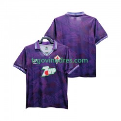Muški Domaći Dres ACF Fiorentina Retro 1992 1993 s Kratkih Rukava Muški Domaći Dres ACF Fiorentina Retro 1992 1993 s Kratkih Rukava