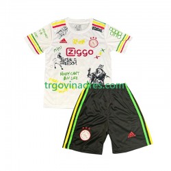 Dječji Domaći Dres AFC Ajax Bob Marley Special 2025-2026 s Kratkih Rukava Dječji Domaći Dres AFC Ajax Bob Marley Special 2025-2026 s Kratkih Rukava