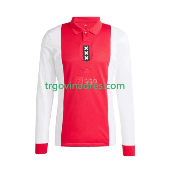 Muški Domaći Dres AFC Ajax Anniversary 2024-2025 s Dugim Rukavima Muški Domaći Dres AFC Ajax Anniversary 2024-2025 s Dugim Rukavima