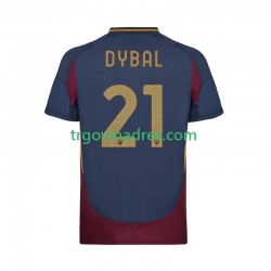 Muški Treći Dres Roma Paulo Dybala 21 2024-2025 s Kratkih Rukava Muški Treći Dres Roma Paulo Dybala 21 2024-2025 s Kratkih Rukava