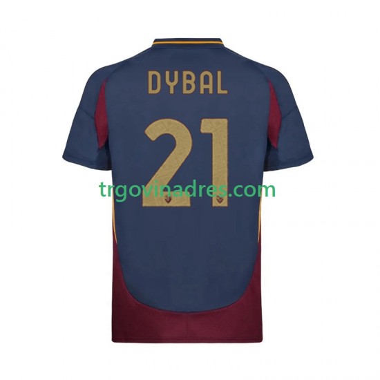 Muški Treći Dres Roma Paulo Dybala 21 2024-2025 s Kratkih Rukava Muški Treći Dres Roma Paulo Dybala 21 2024-2025 s Kratkih Rukava