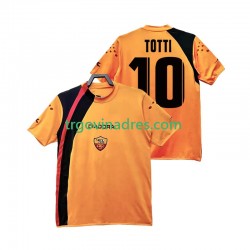 Muški Domaći Dres Roma TOTTI 10 Retro 2005 2006 s Kratkih Rukava Muški Domaći Dres Roma TOTTI 10 Retro 2005 2006 s Kratkih Rukava