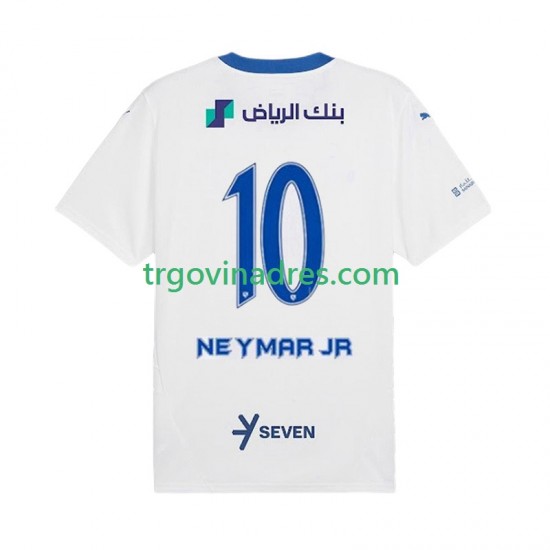 Muški Gostujući Dres Al Hilal Neymar JR 10 2024-2025 s Kratkih Rukava Muški Gostujući Dres Al Hilal Neymar JR 10 2024-2025 s Kratkih Rukava