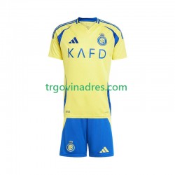 Dječji Domaći Dres Al-Nassr 2024-2025 s Kratkih Rukava Dječji Domaći Dres Al-Nassr 2024-2025 s Kratkih Rukava