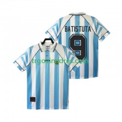 Muški Domaći Dres Argentina BATISTUTA 9 Retro 1996 1997 s Kratkih Rukava Muški Domaći Dres Argentina BATISTUTA 9 Retro 1996 1997 s Kratkih Rukava