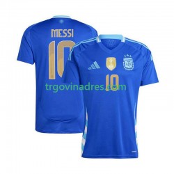 Muški Gostujući Dres Argentina Lionel Messi 10 Copa America 2024 s Kratkih Rukava Muški Gostujući Dres Argentina Lionel Messi 10 Copa America 2024 s Kratkih Rukava