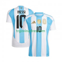 Muški Domaći Dres Argentina Lionel Messi 10 Copa America 2024 s Kratkih Rukava Muški Domaći Dres Argentina Lionel Messi 10 Copa America 2024 s Kratkih Rukava
