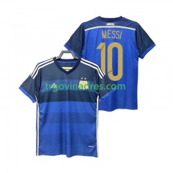 Muški Gostujući Dres Argentina Lionel Messi 10 Retro 2014 s Kratkih Rukava Muški Gostujući Dres Argentina Lionel Messi 10 Retro 2014 s Kratkih Rukava