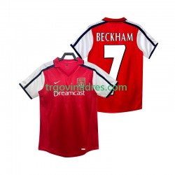Muški Domaći Dres Arsenal BECKHAM 7 Retro 2001 2002 s Kratkih Rukava Muški Domaći Dres Arsenal BECKHAM 7 Retro 2001 2002 s Kratkih Rukava