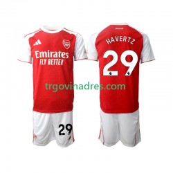 Dječji Domaći Dres Arsenal Kai Havertz 29 2025-2026 s Kratkih Rukava Dječji Domaći Dres Arsenal Kai Havertz 29 2025-2026 s Kratkih Rukava