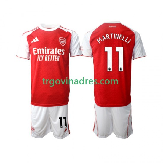 Dječji Domaći Dres Arsenal Martin Zubimendi 11 2025-2026 s Kratkih Rukava Dječji Domaći Dres Arsenal Martin Zubimendi 11 2025-2026 s Kratkih Rukava