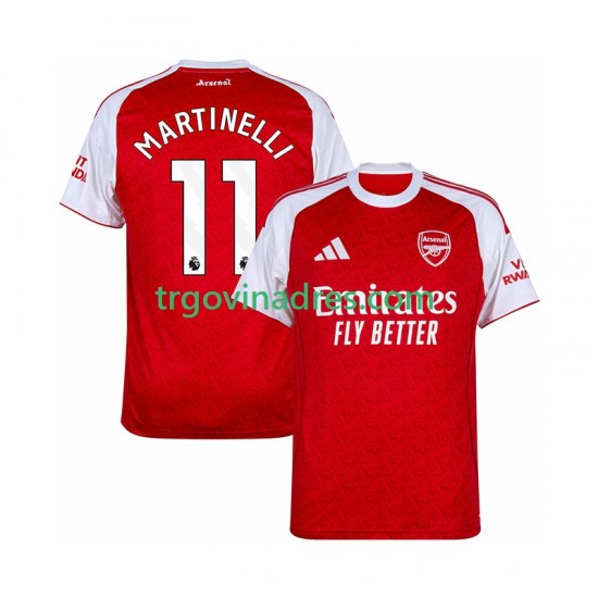 Muški Domaći Dres Arsenal Martin Zubimendi 11 2025-2026 s Kratkih Rukava Muški Domaći Dres Arsenal Martin Zubimendi 11 2025-2026 s Kratkih Rukava