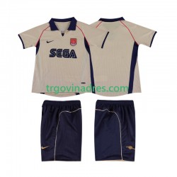 Dječji Gostujući Dres Arsenal Retro 2001 2002 s Kratkih Rukava Dječji Gostujući Dres Arsenal Retro 2001 2002 s Kratkih Rukava