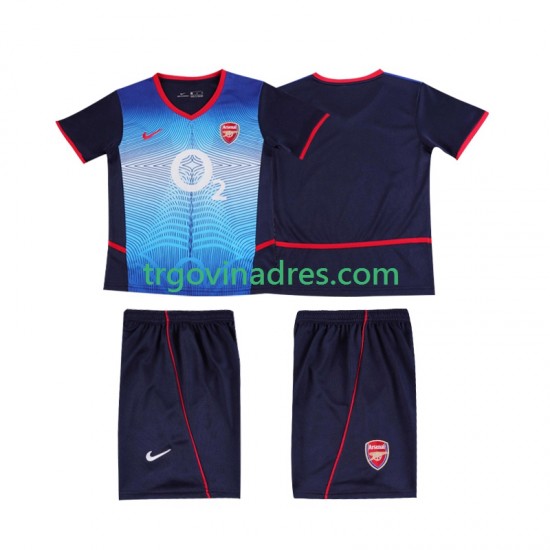 Dječji Gostujući Dres Arsenal Retro 2004 2002 s Kratkih Rukava Dječji Gostujući Dres Arsenal Retro 2004 2002 s Kratkih Rukava