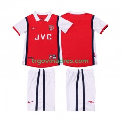 Dječji Domaći Dres Arsenal Retro 1998 1999 s Kratkih Rukava Dječji Domaći Dres Arsenal Retro 1998 1999 s Kratkih Rukava