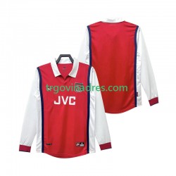Muški Domaći Dres Arsenal Retro 1998 1999 s Dugim Rukavima Muški Domaći Dres Arsenal Retro 1998 1999 s Dugim Rukavima