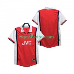 Muški Domaći Dres Arsenal Retro 1998 1999 s Kratkih Rukava Muški Domaći Dres Arsenal Retro 1998 1999 s Kratkih Rukava