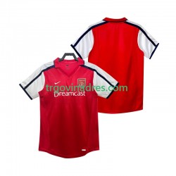 Muški Domaći Dres Arsenal Retro 2001 2002 s Kratkih Rukava Muški Domaći Dres Arsenal Retro 2001 2002 s Kratkih Rukava