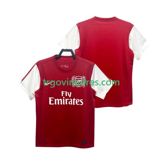 Muški Domaći Dres Arsenal Retro 2012 2011 s Kratkih Rukava Muški Domaći Dres Arsenal Retro 2012 2011 s Kratkih Rukava