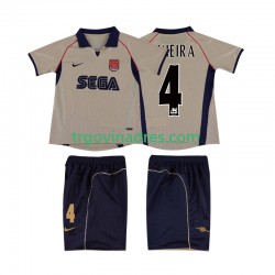 Dječji Gostujući Dres Arsenal VIEIRA 4 Retro 2001 2002 s Kratkih Rukava Dječji Gostujući Dres Arsenal VIEIRA 4 Retro 2001 2002 s Kratkih Rukava