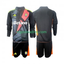 Dječji Domaći Golmanski Dres Aston Villa 2024-2025 s Dugim Rukavima Dječji Domaći Golmanski Dres Aston Villa 2024-2025 s Dugim Rukavima