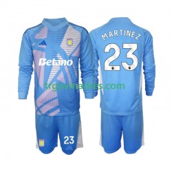 Dječji Treći Golmanski Dres Aston Villa Emiliano Martinez 23 2024-2025 s Dugim Rukavima