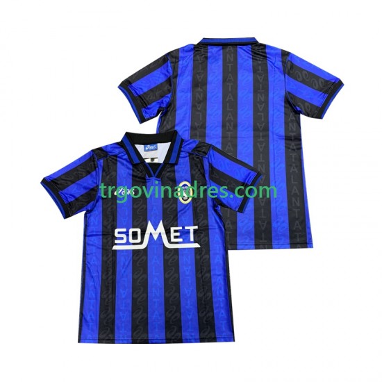 Muški Domaći Dres Atalanta Retro 1996 1997 s Kratkih Rukava Muški Domaći Dres Atalanta Retro 1996 1997 s Kratkih Rukava