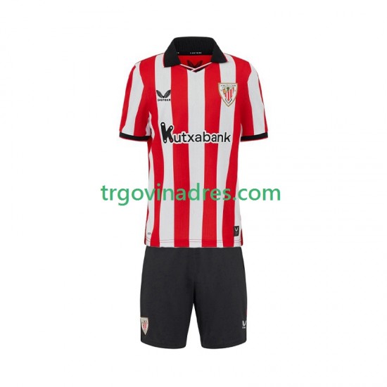 Dječji Domaći Dres Athletic Bilbao 2025-2026 s Kratkih Rukava Dječji Domaći Dres Athletic Bilbao 2025-2026 s Kratkih Rukava