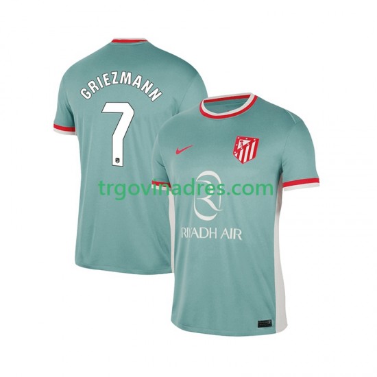 Muški Gostujući Dres Atlético Madrid Antoine Griezmann 7 2024-2025 s Kratkih Rukava Muški Gostujući Dres Atlético Madrid Antoine Griezmann 7 2024-2025 s Kratkih Rukava