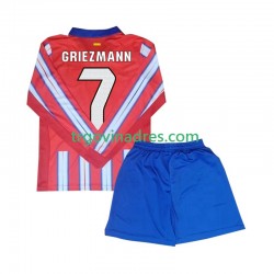 Dječji Domaći Dres Atlético Madrid Antoine Griezmann 7 2024-2025 s Dugim Rukavima Dječji Domaći Dres Atlético Madrid Antoine Griezmann 7 2024-2025 s Dugim Rukavima