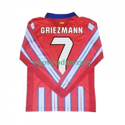 Muški Domaći Dres Atlético Madrid Antoine Griezmann 7 2024-2025 s Dugim Rukavima
