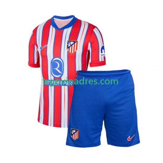 Dječji Domaći Dres Atlético Madrid 2024-2025 s Kratkih Rukava Dječji Domaći Dres Atlético Madrid 2024-2025 s Kratkih Rukava