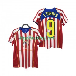 Muški Domaći Dres Atlético Madrid F TORRES 9 Retro 2005 2004 s Kratkih Rukava Muški Domaći Dres Atlético Madrid F TORRES 9 Retro 2005 2004 s Kratkih Rukava