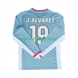 Muški Gostujući Dres Atlético Madrid Julian Alvarez 19 2024-2025 s Dugim Rukavima Muški Gostujući Dres Atlético Madrid Julian Alvarez 19 2024-2025 s Dugim Rukavima