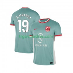 Muški Gostujući Dres Atlético Madrid Julian Alvarez 19 2024-2025 s Kratkih Rukava Muški Gostujući Dres Atlético Madrid Julian Alvarez 19 2024-2025 s Kratkih Rukava
