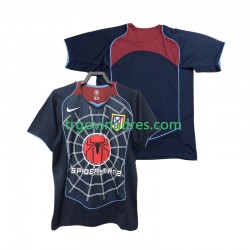 Muški Gostujući Dres Atlético Madrid Retro 2005 2004 s Kratkih Rukava Muški Gostujući Dres Atlético Madrid Retro 2005 2004 s Kratkih Rukava