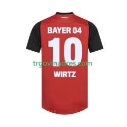 Muški Domaći Dres Bayer 04 Leverkusen Florian Wirtz 10 2024-2025 s Kratkih Rukava Muški Domaći Dres Bayer 04 Leverkusen Florian Wirtz 10 2024-2025 s Kratkih Rukava