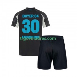 Dječji Treći Dres Bayer 04 Leverkusen Frimpong 30 2024-2025 s Kratkih Rukava Dječji Treći Dres Bayer 04 Leverkusen Frimpong 30 2024-2025 s Kratkih Rukava