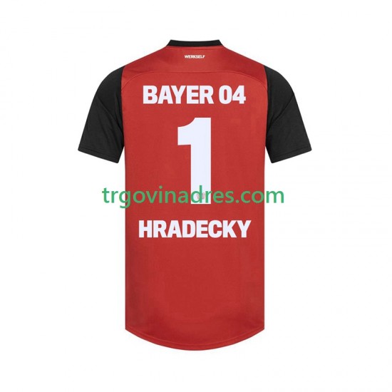Muški Domaći Dres Bayer 04 Leverkusen HRADECKY 1 2024-2025 s Kratkih Rukava Muški Domaći Dres Bayer 04 Leverkusen HRADECKY 1 2024-2025 s Kratkih Rukava