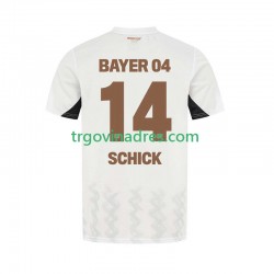 Muški Gostujući Dres Bayer 04 Leverkusen Patrik Schick 14 2024-2025 s Kratkih Rukava Muški Gostujući Dres Bayer 04 Leverkusen Patrik Schick 14 2024-2025 s Kratkih Rukava